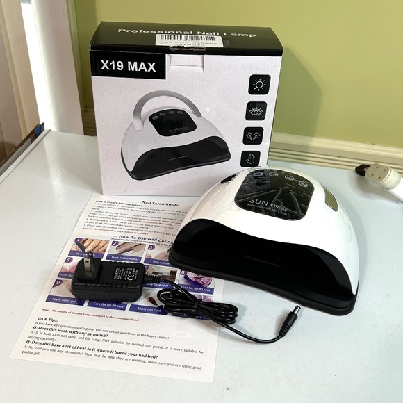 White Electric Nail Lamp  #1 - Picture 7 of 14